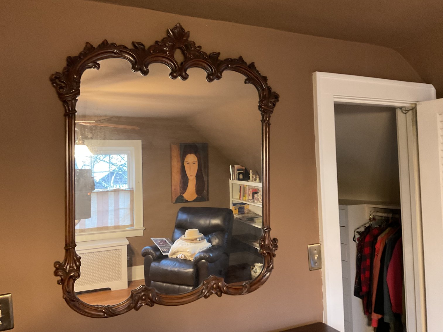 Image for Antique French Dresser w/ Mirror