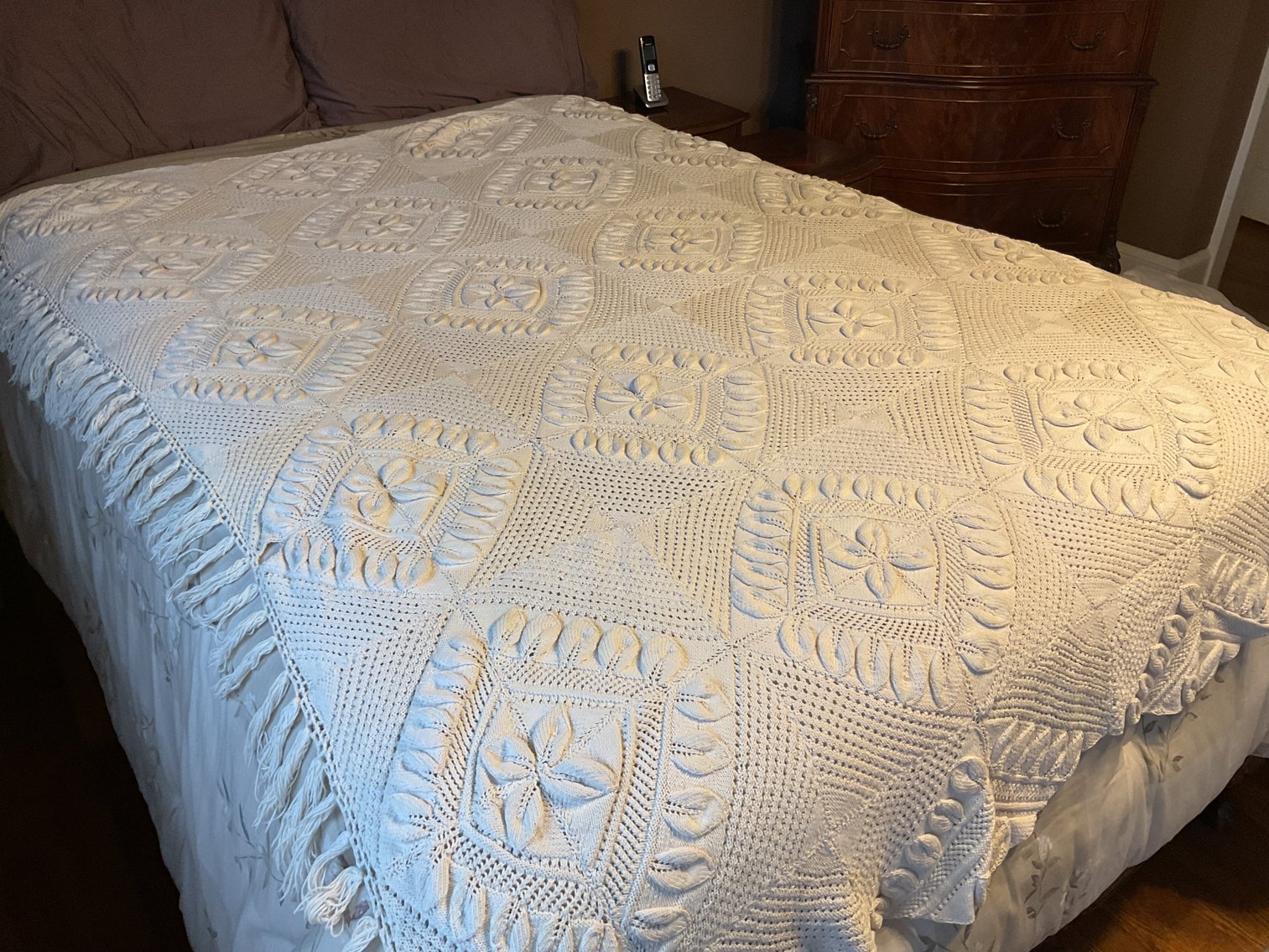 Image for Hand Crochet Bedspread