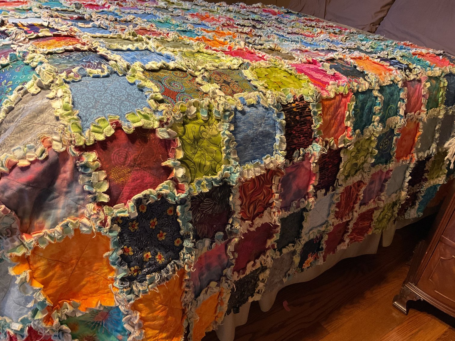 Image for Hand Made Throw - HUGE!