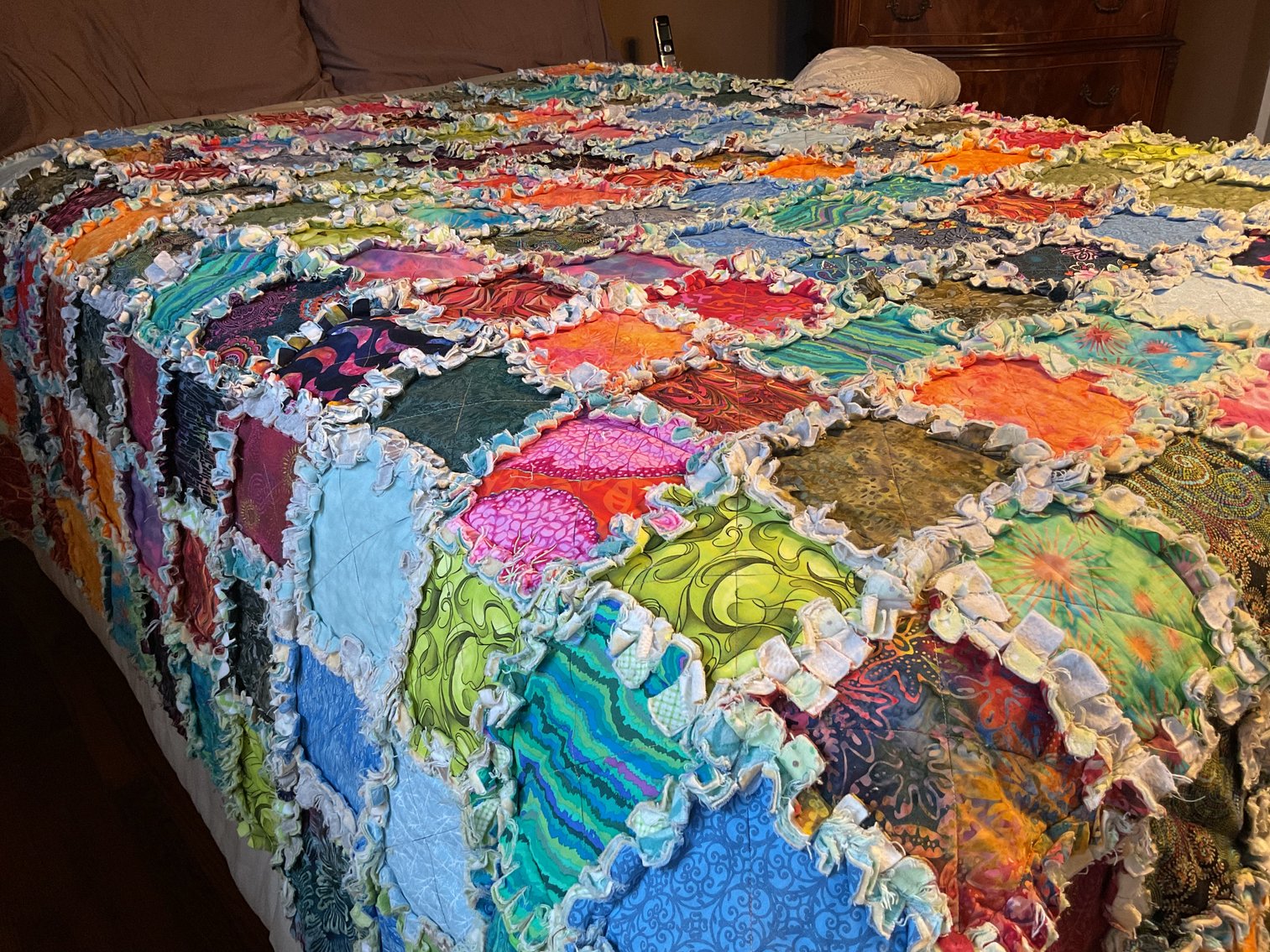 Image for Hand Made Throw - HUGE!