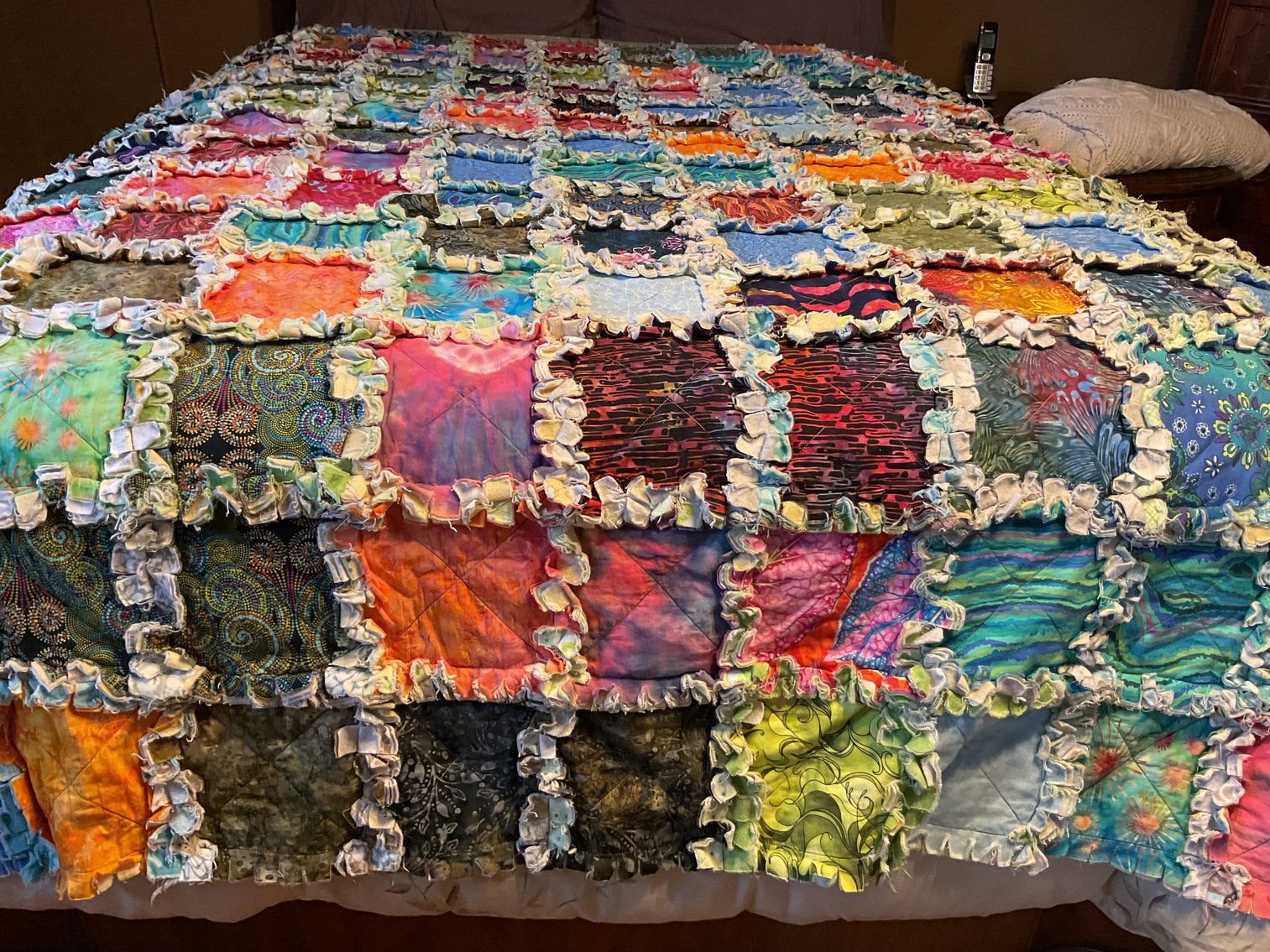 Image for Hand Made Throw - HUGE!