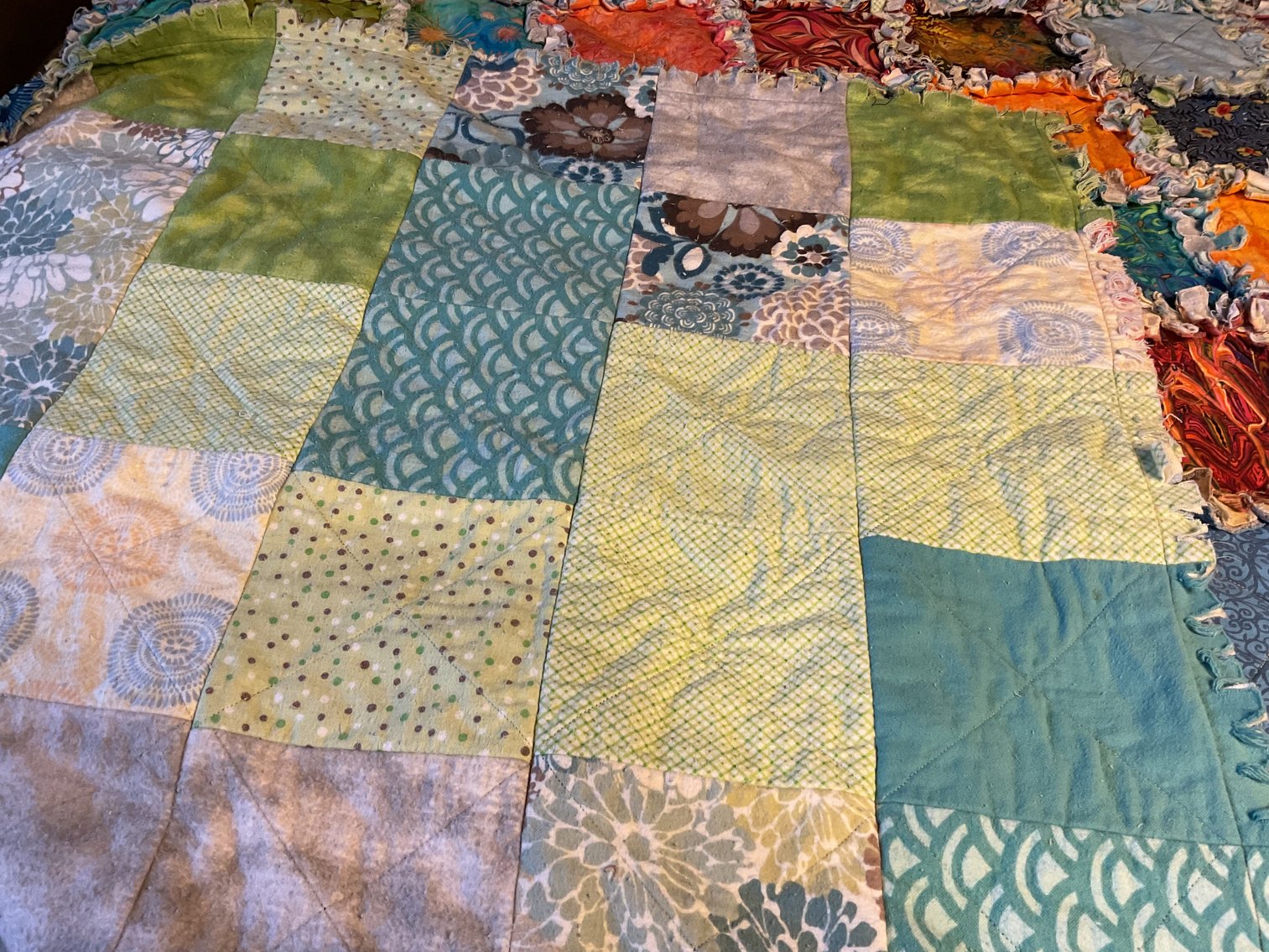 Image for Hand Made Throw - HUGE!