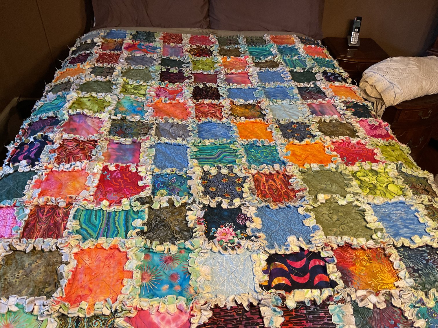 Image for Hand Made Throw - HUGE!