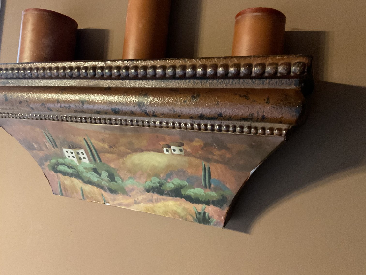 Image for Decorative Shelf with Candles