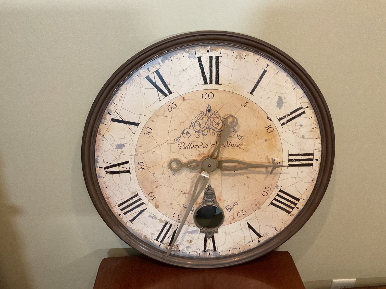 Image for Battery Clock with Pendulum