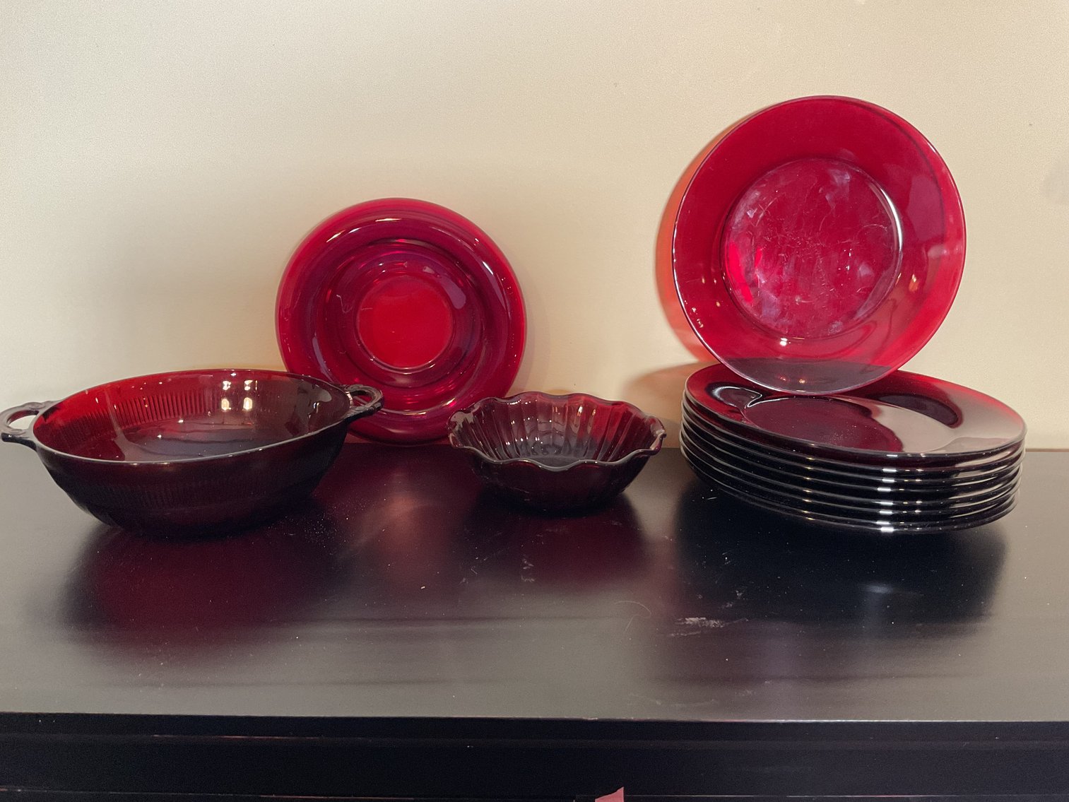 Image for Ruby Red Glassware