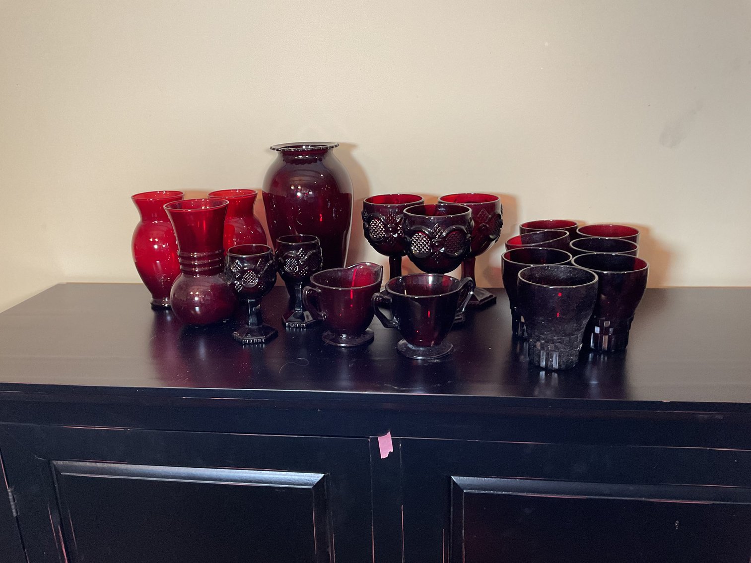 Image for Ruby Red Glassware