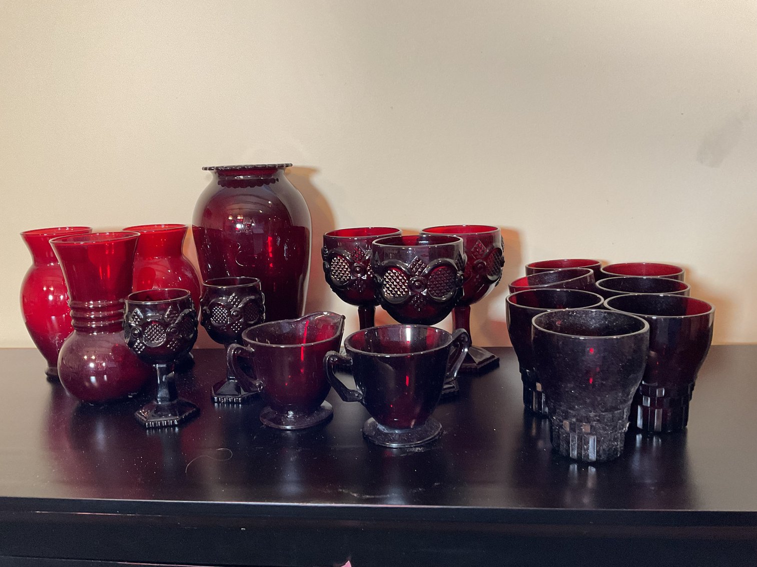 Image for Ruby Red Glassware