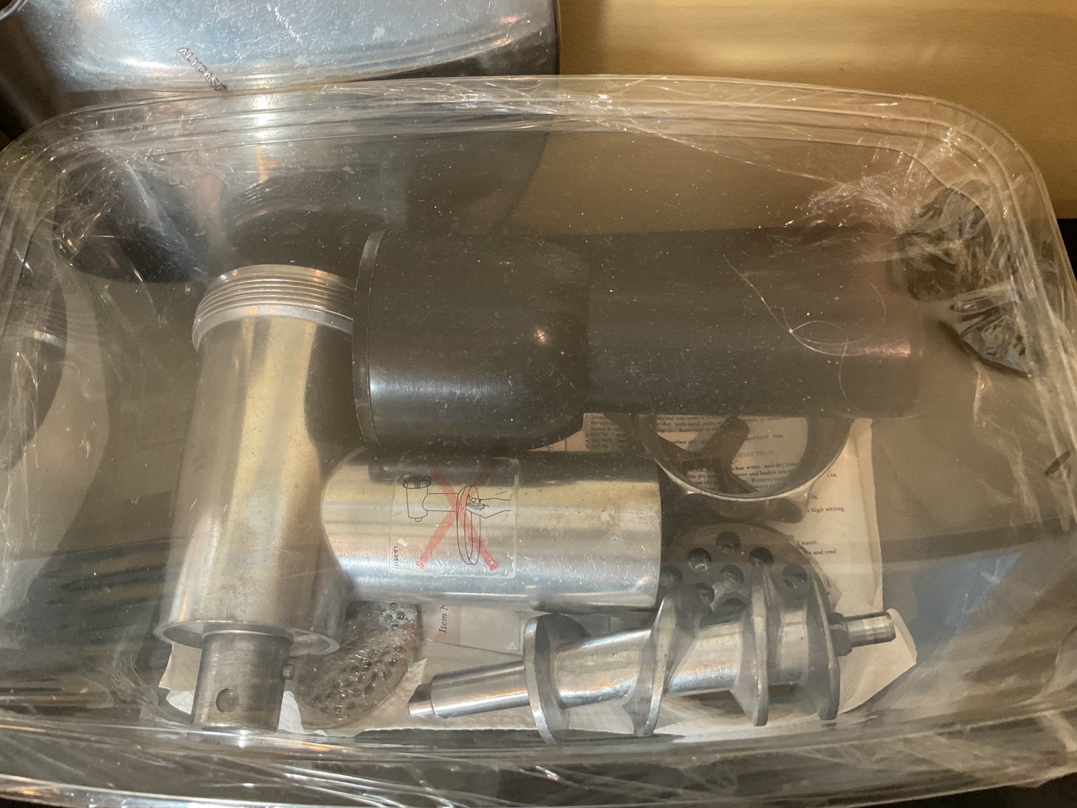 Image for Warning Professional Meat Grinder