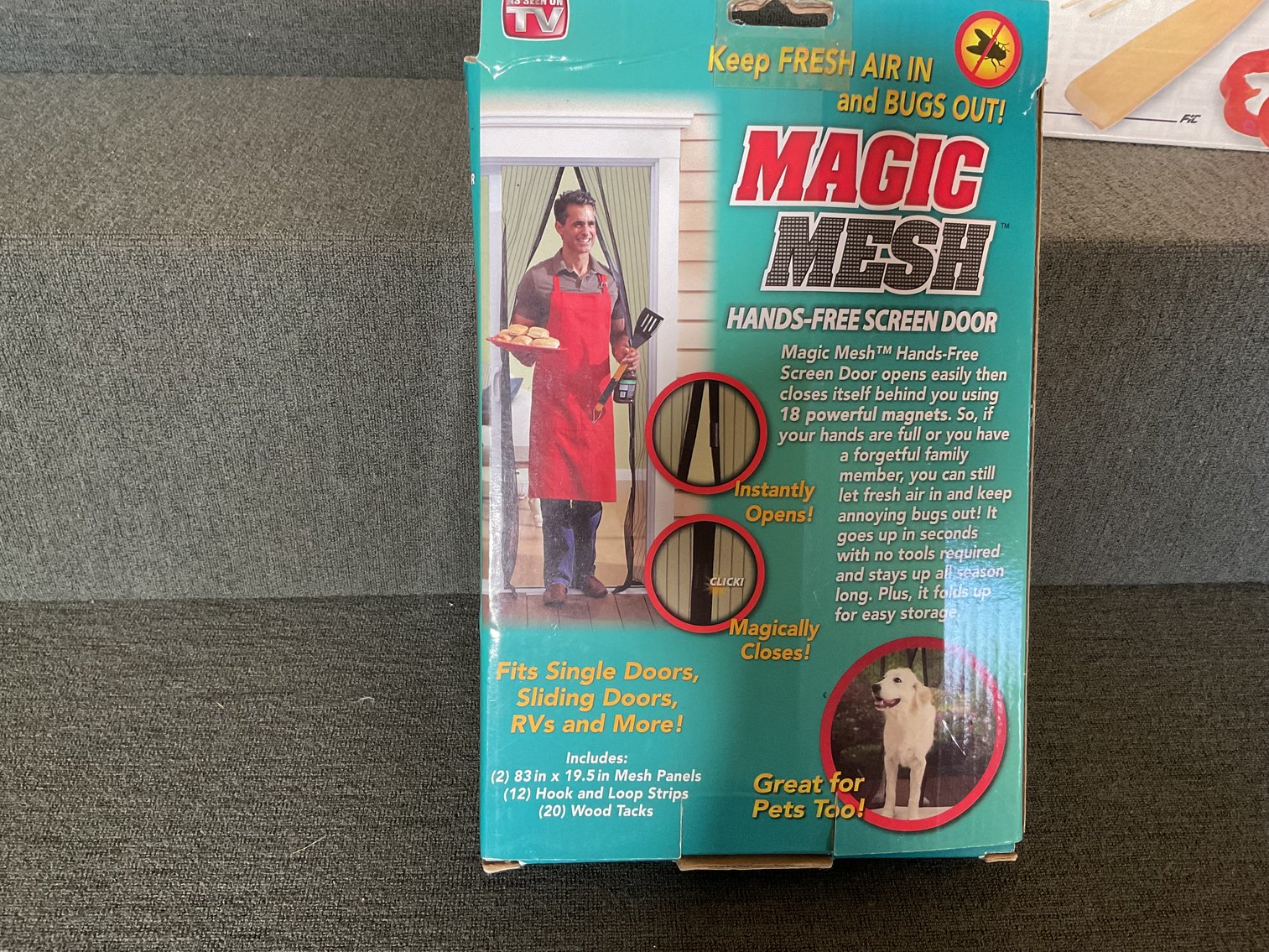 Image for Wok Set and Magic Mesh Door Screen