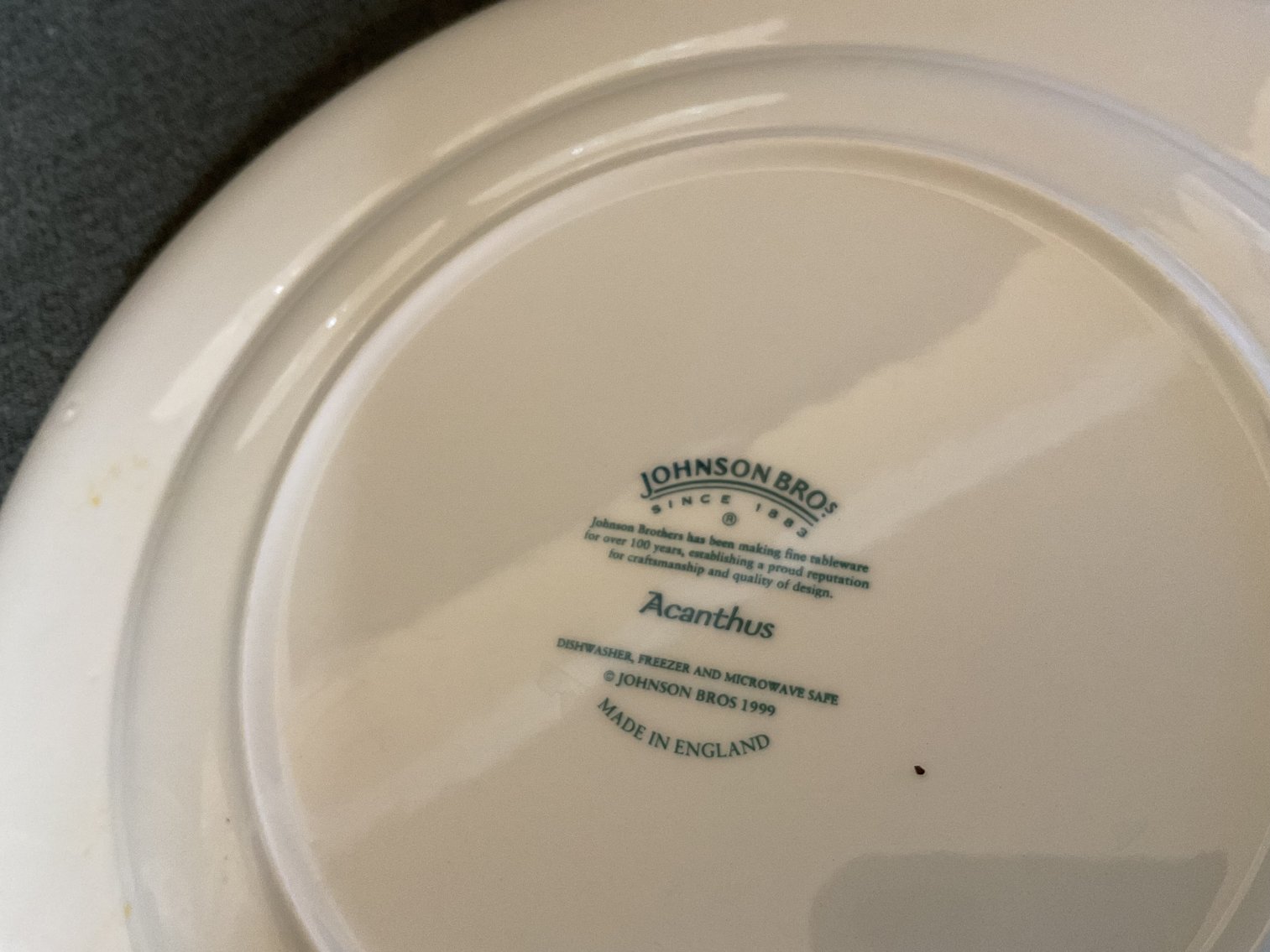 Image for Johnson Bros “Acanthus” - Partial Set