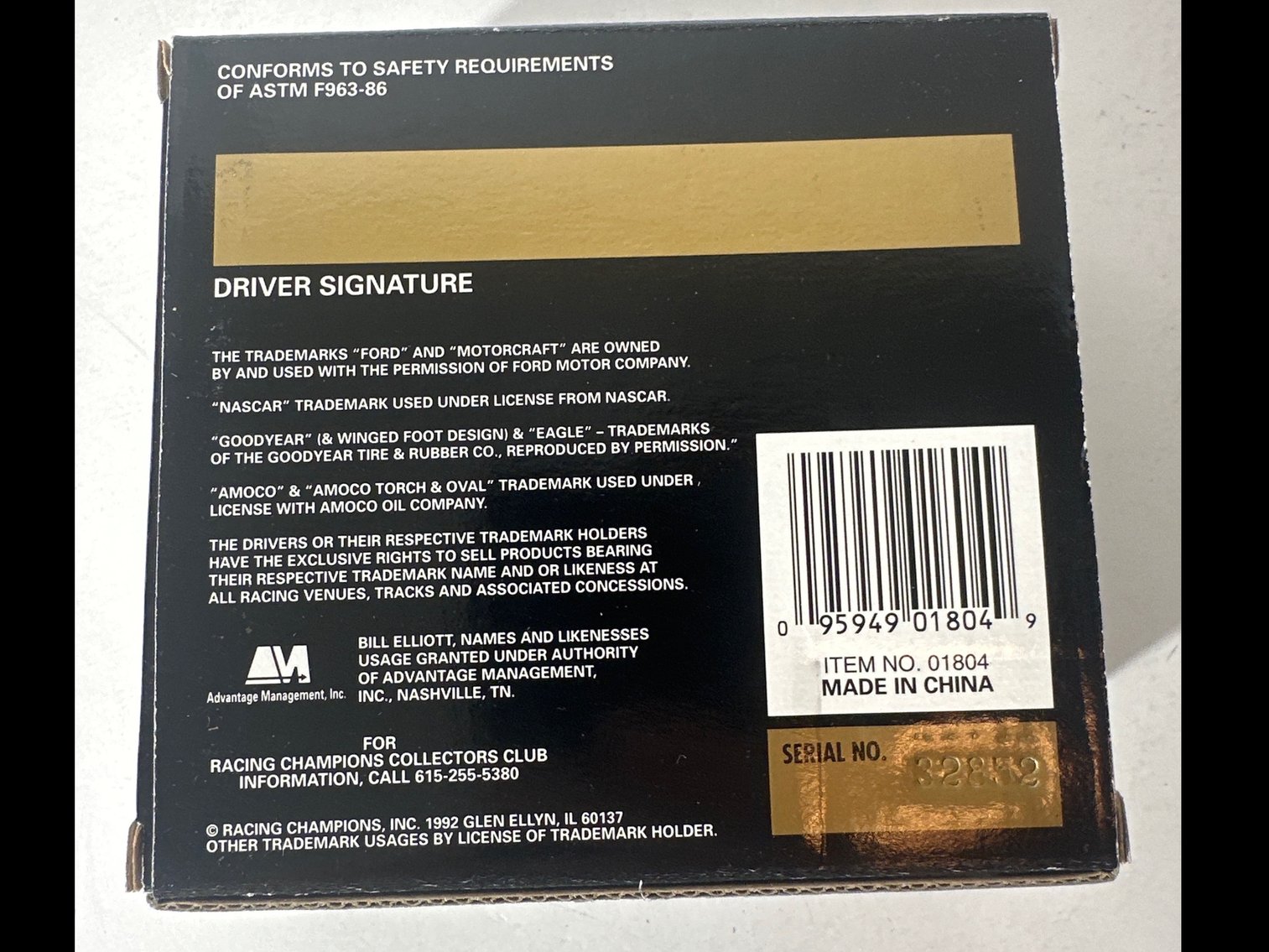 Image for BILL ELLIOTT