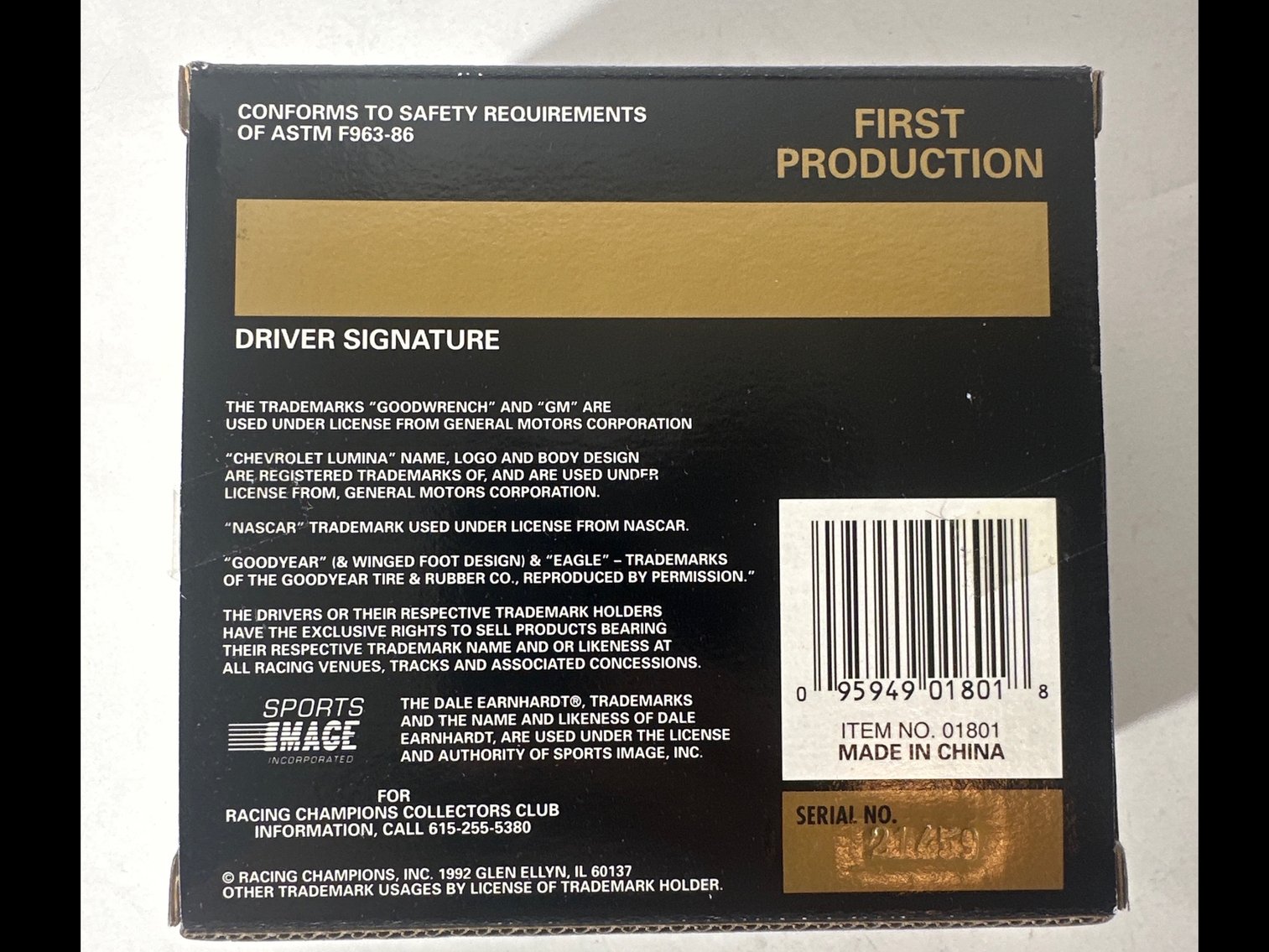 Image for DALE EARNHARDT