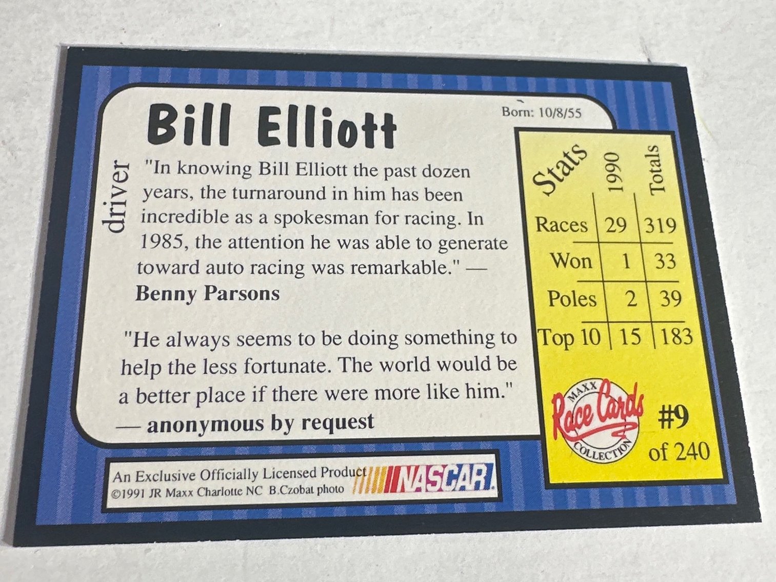 Image for MAXX RACE CARDS