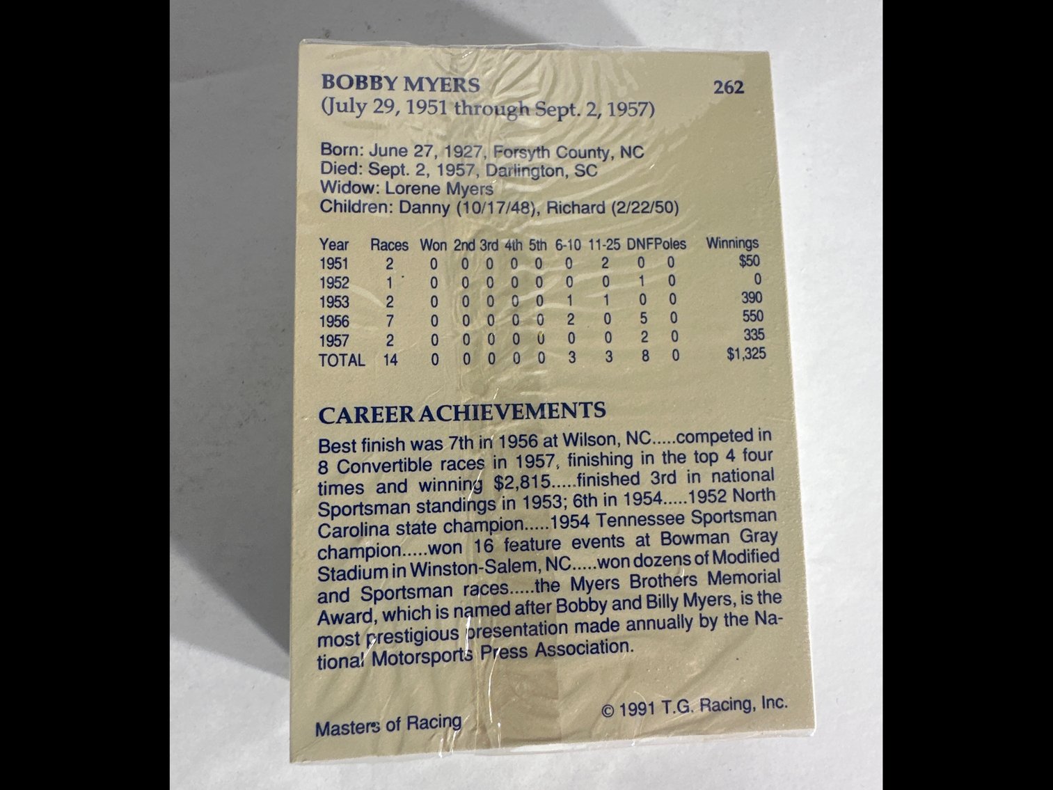 Image for MASTERS Of RACING