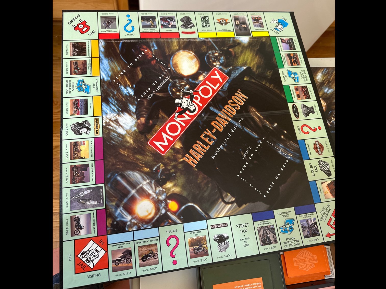 Image for Harley Davidson Monopoly set