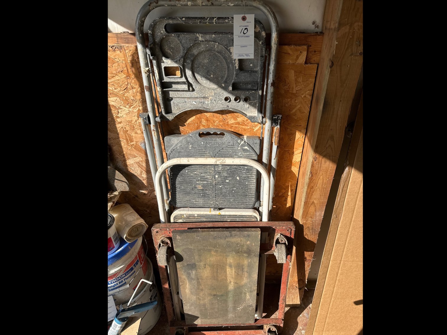 Image for Two stepstool’s and floor dolly