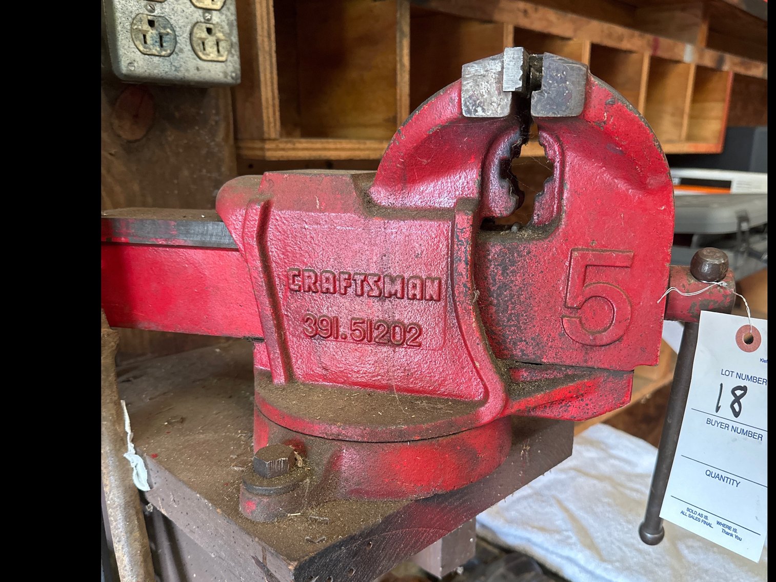 Image for Craftsman number five bench vice