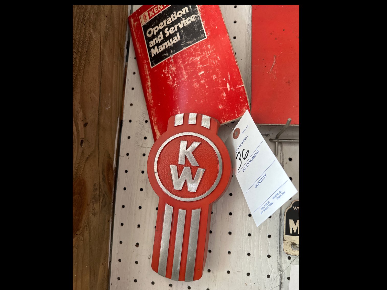 Image for Kenworth grill emblem