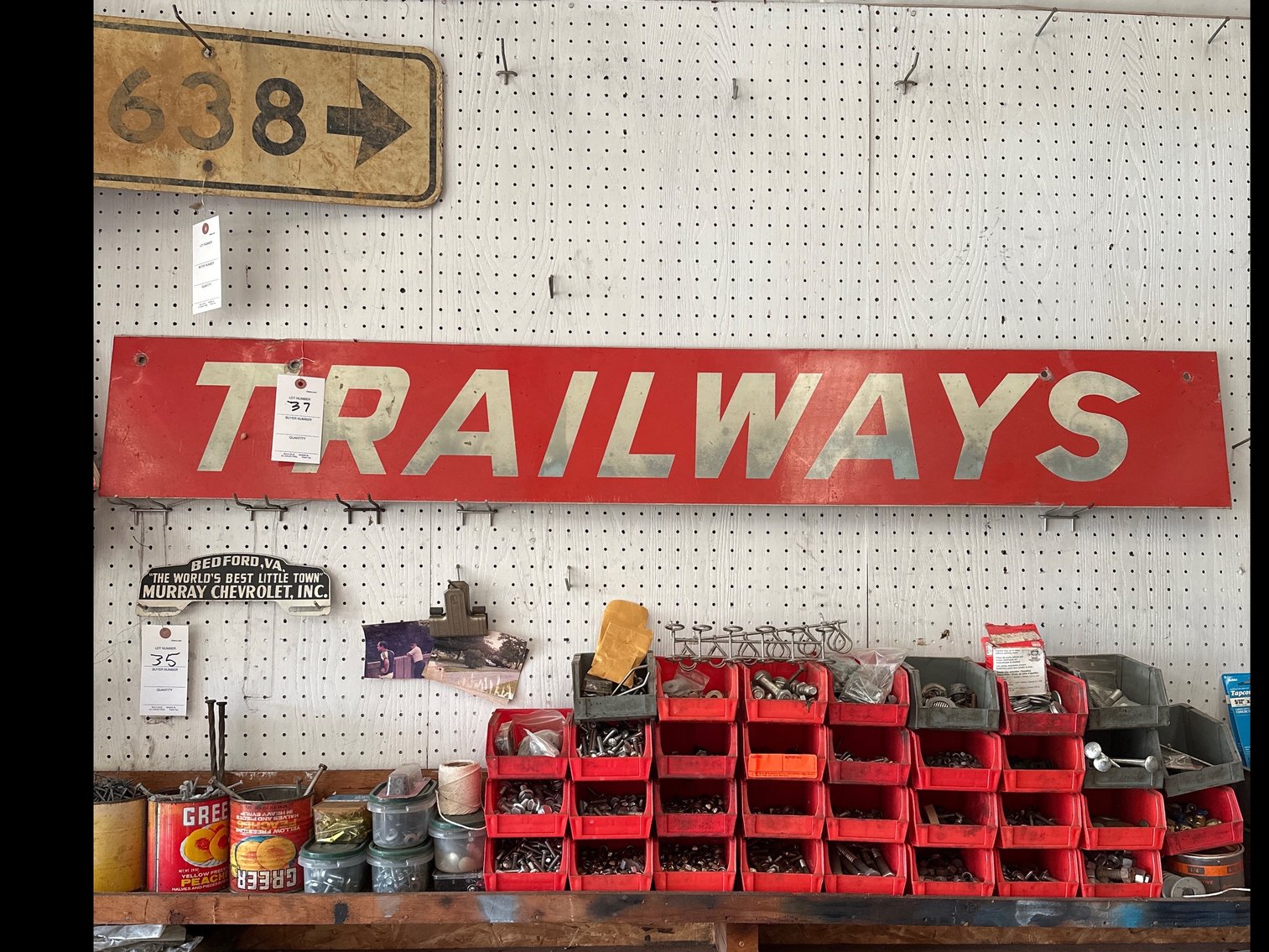 Image for Trailways sign