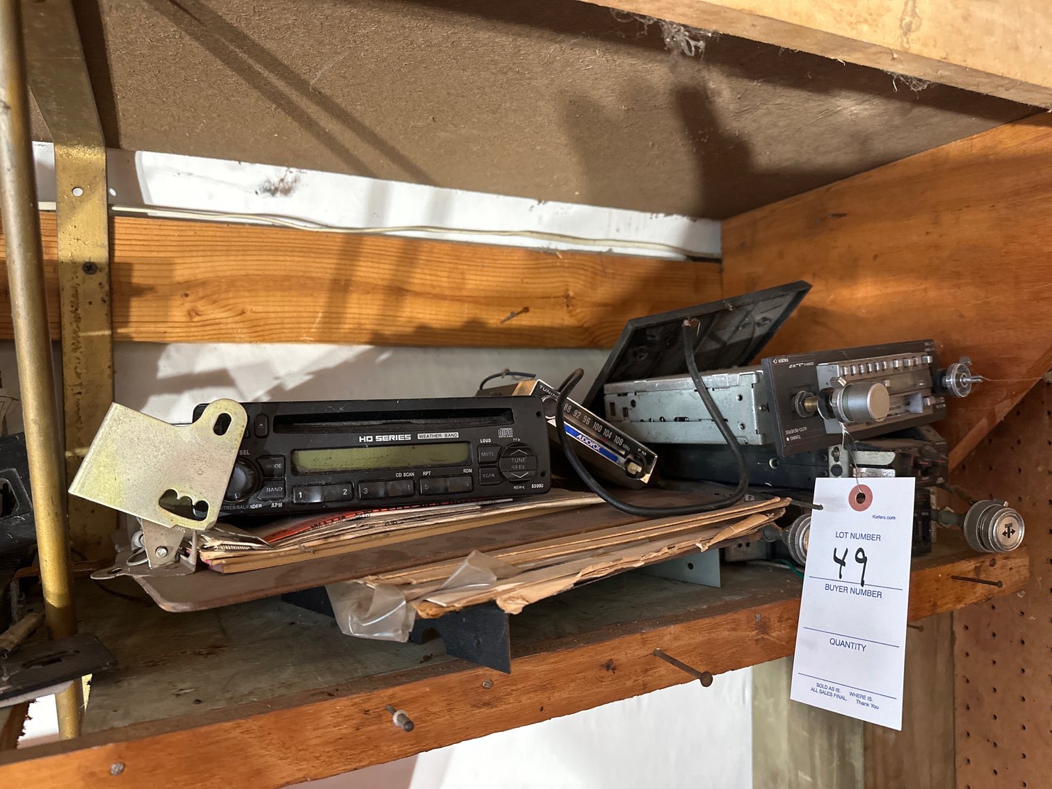 Image for Old radios and parts