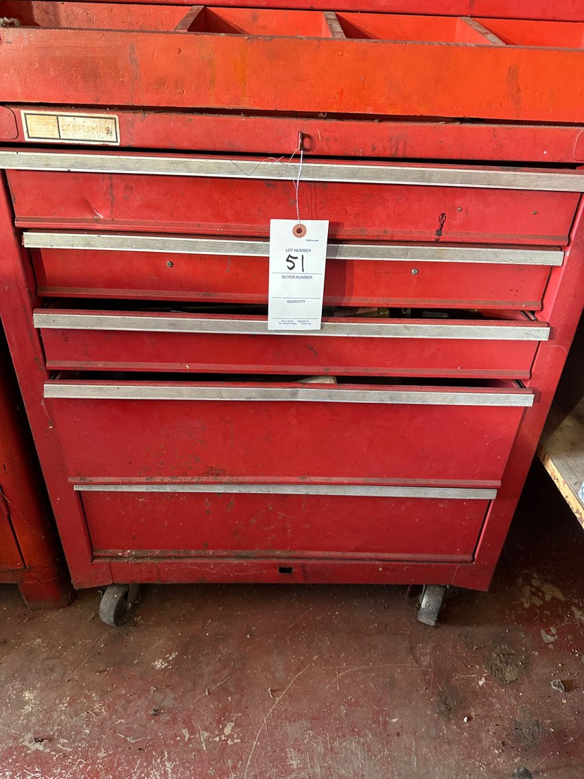 Image for Five drawer craftsman toolbox