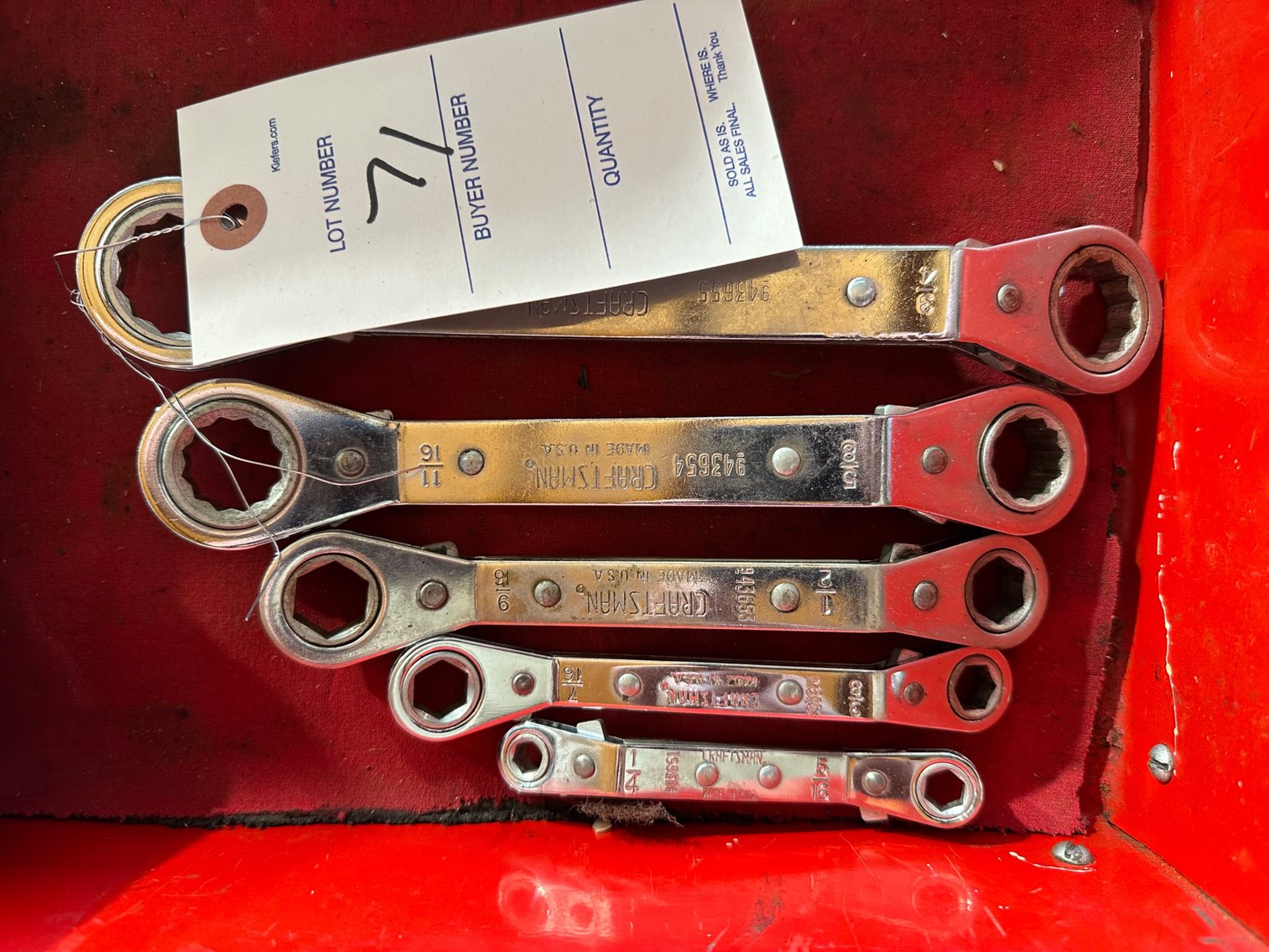 Image for Craftsman wrenches