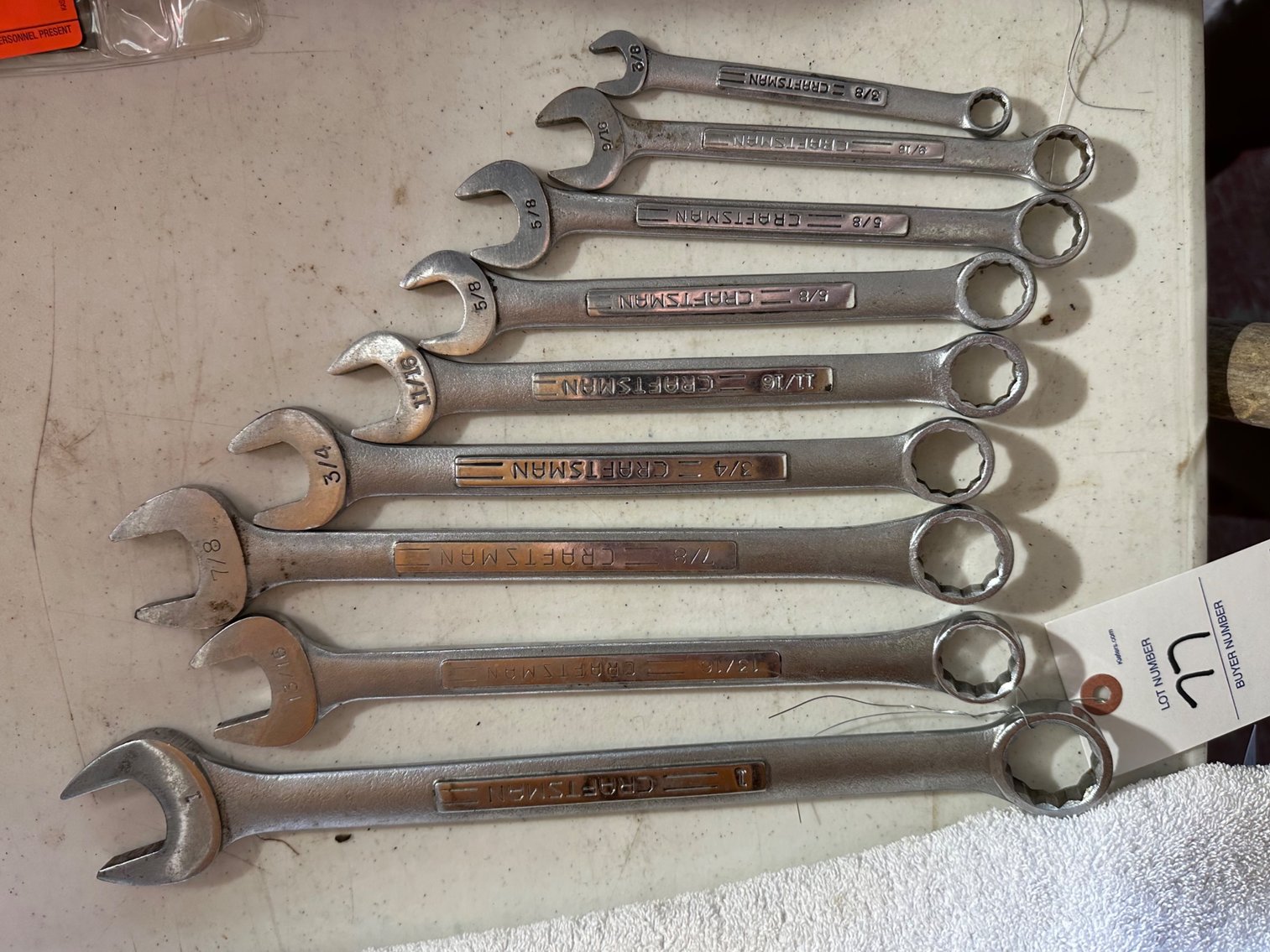 Image for Craftsman wrench set