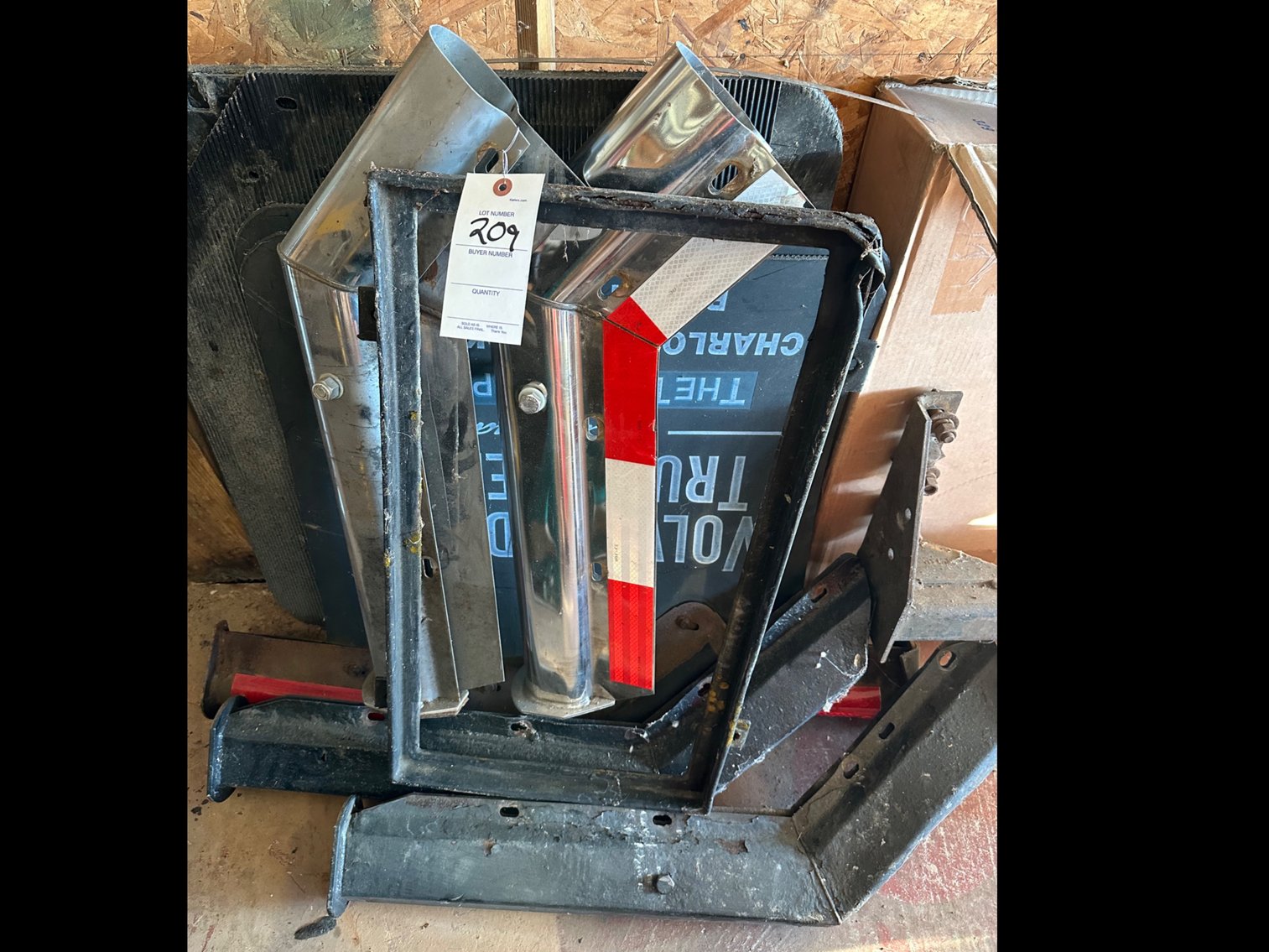 Image for Miscellaneous parts for a freightliner