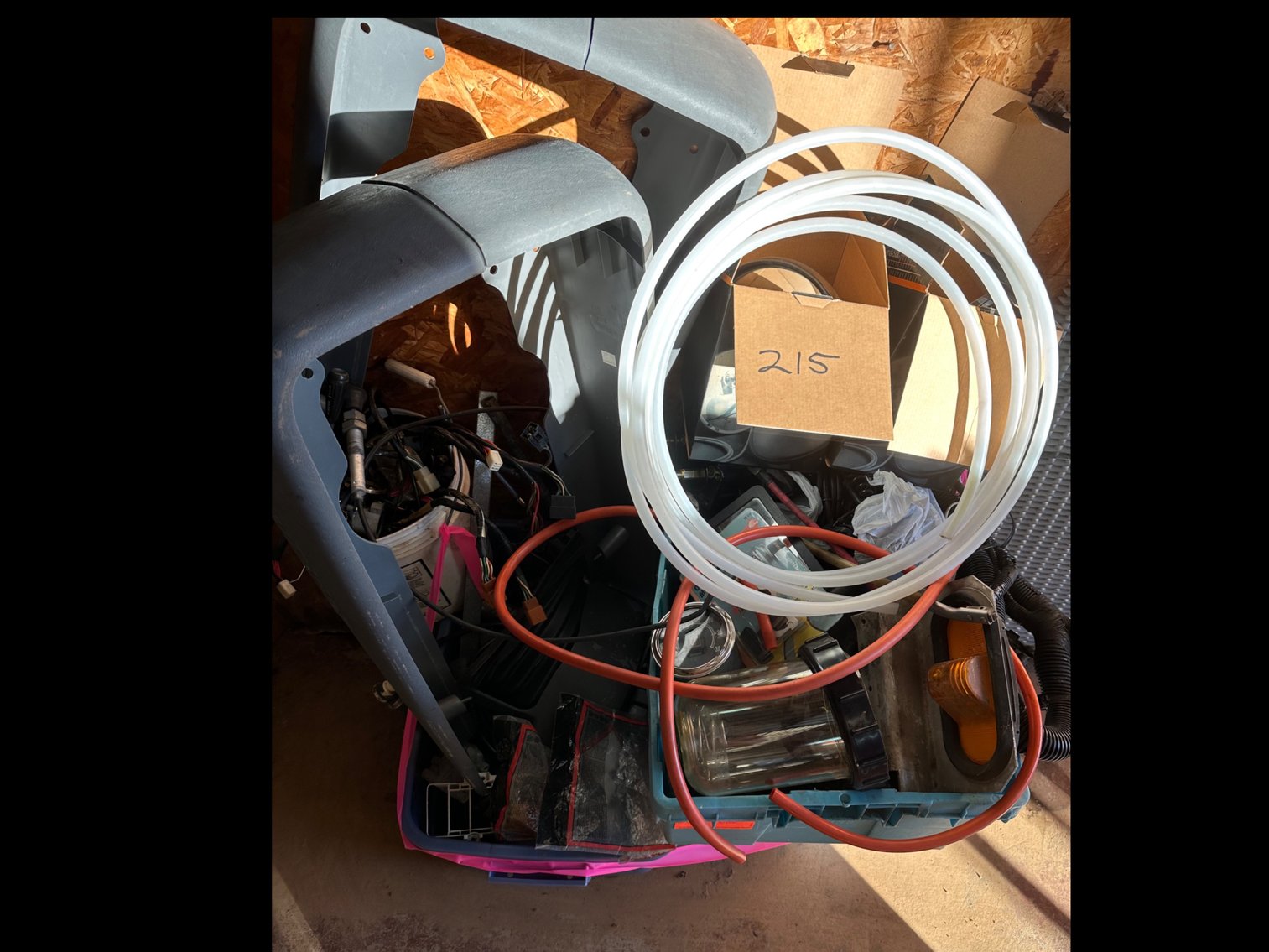 Image for Miscellaneous parts for a freightliner