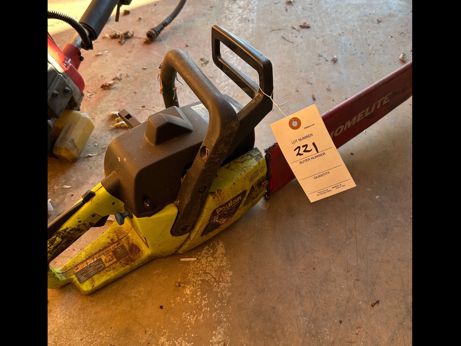 Image for Poulan chain saw