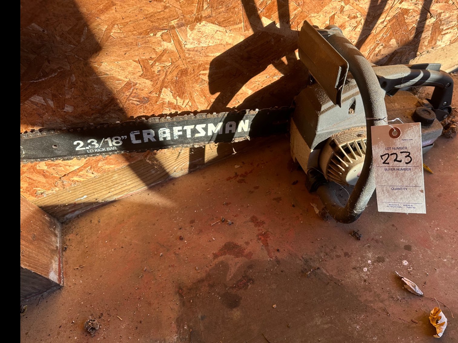 Image for Craftsman chainsaw