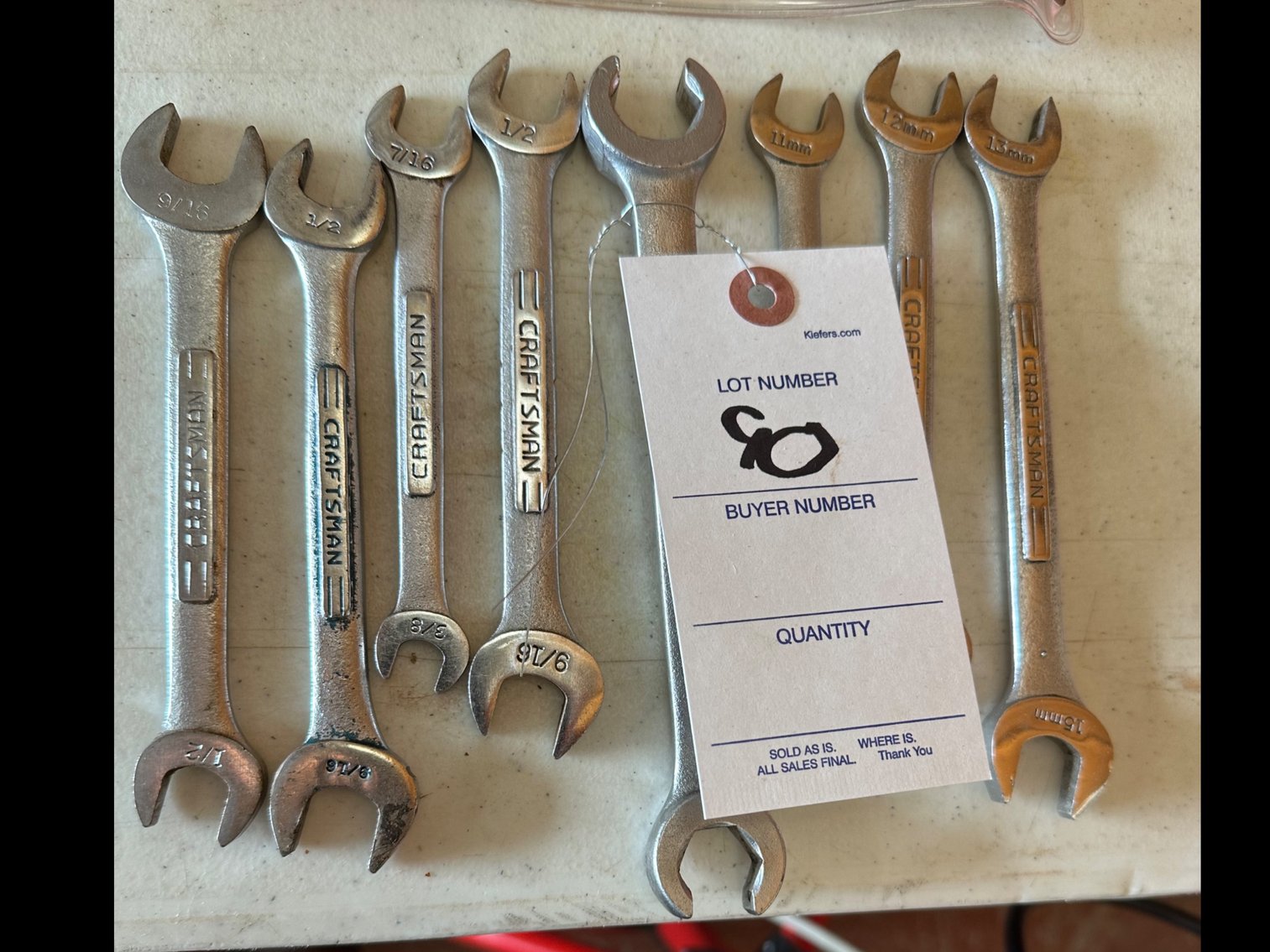 Image for Craftsman wrenches