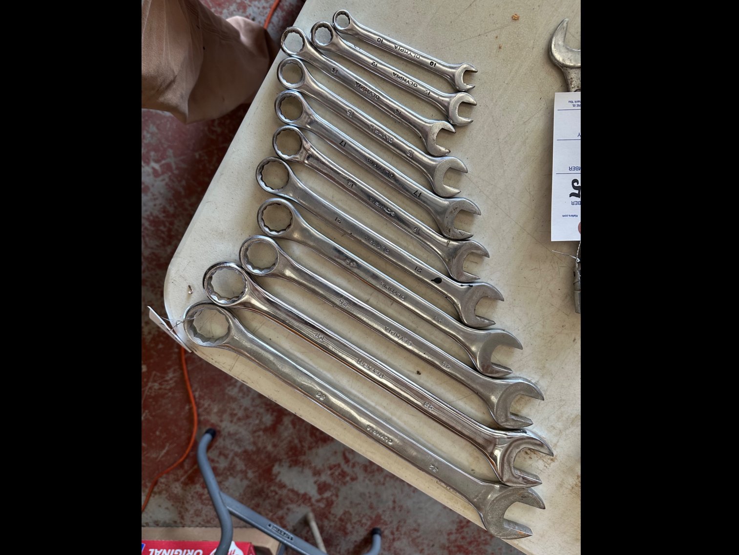 Image for Olympia wrench set
