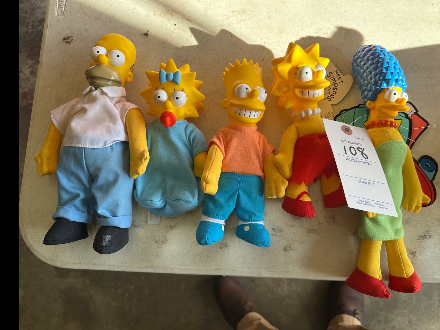 Image for Simpson doll collection