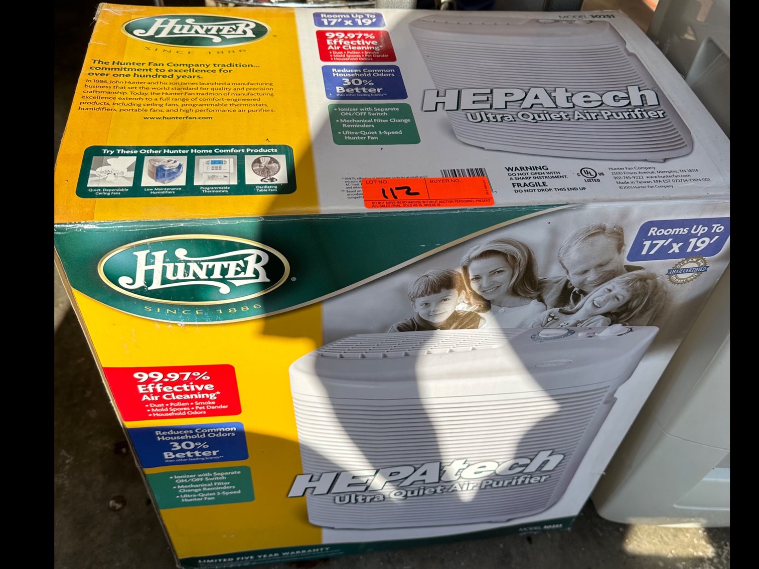 Image for Hunter  air purifier