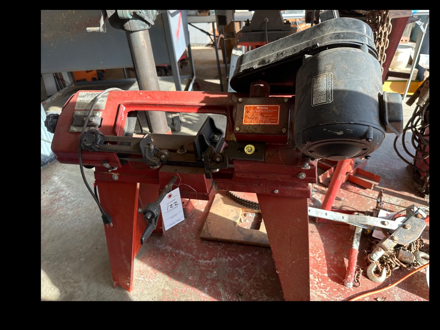 Image for Amrox metal cutting bandsaw