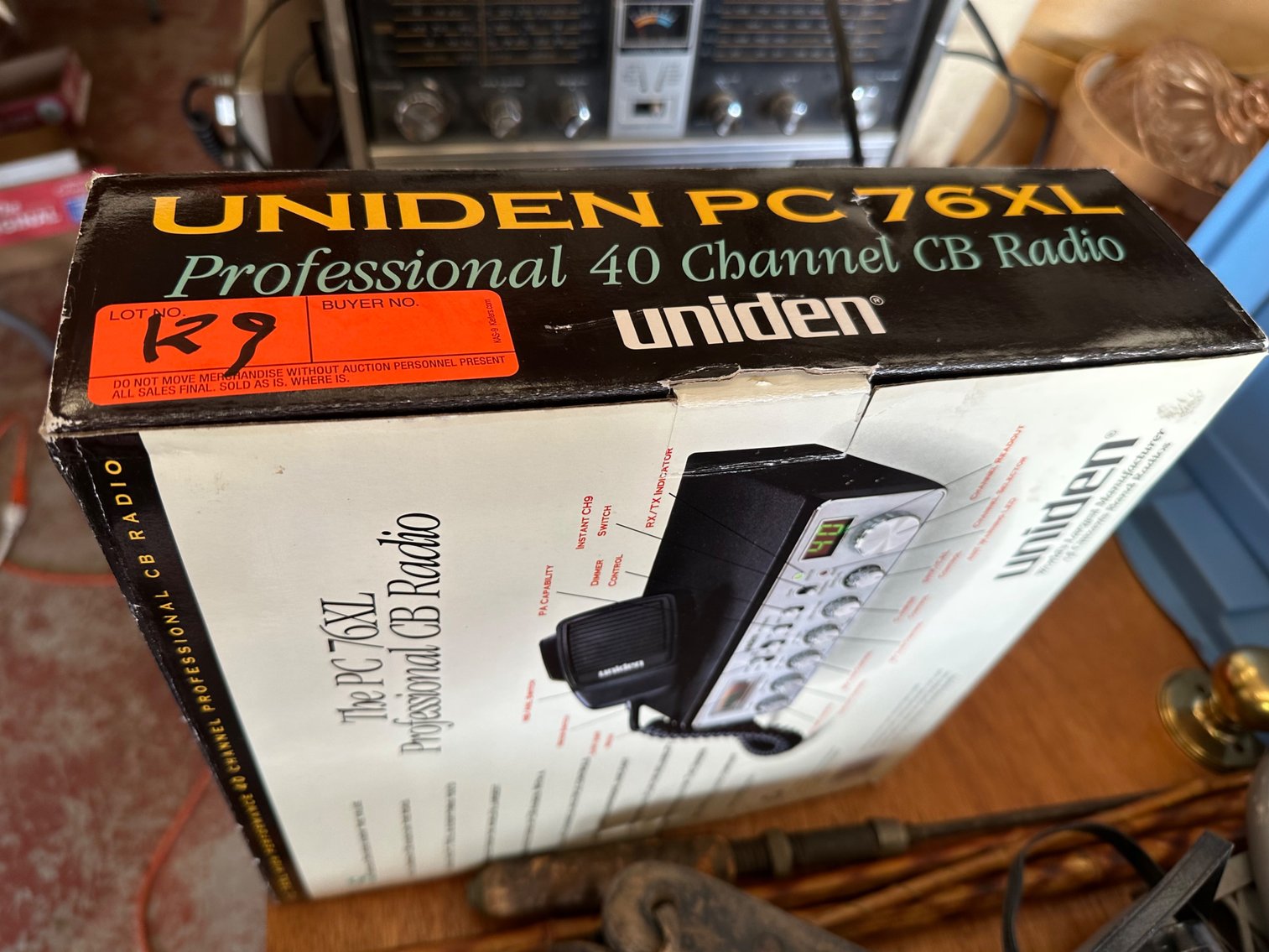 Image for Uniden professional 40 channel, CB radio and miscellaneous items