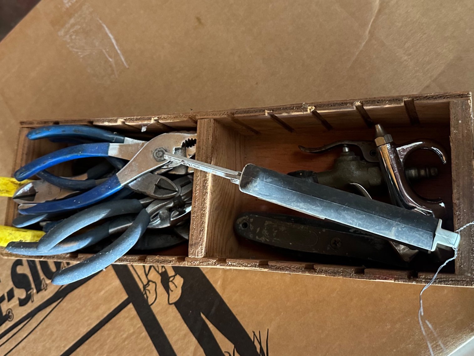 Image for Pliers and various tools