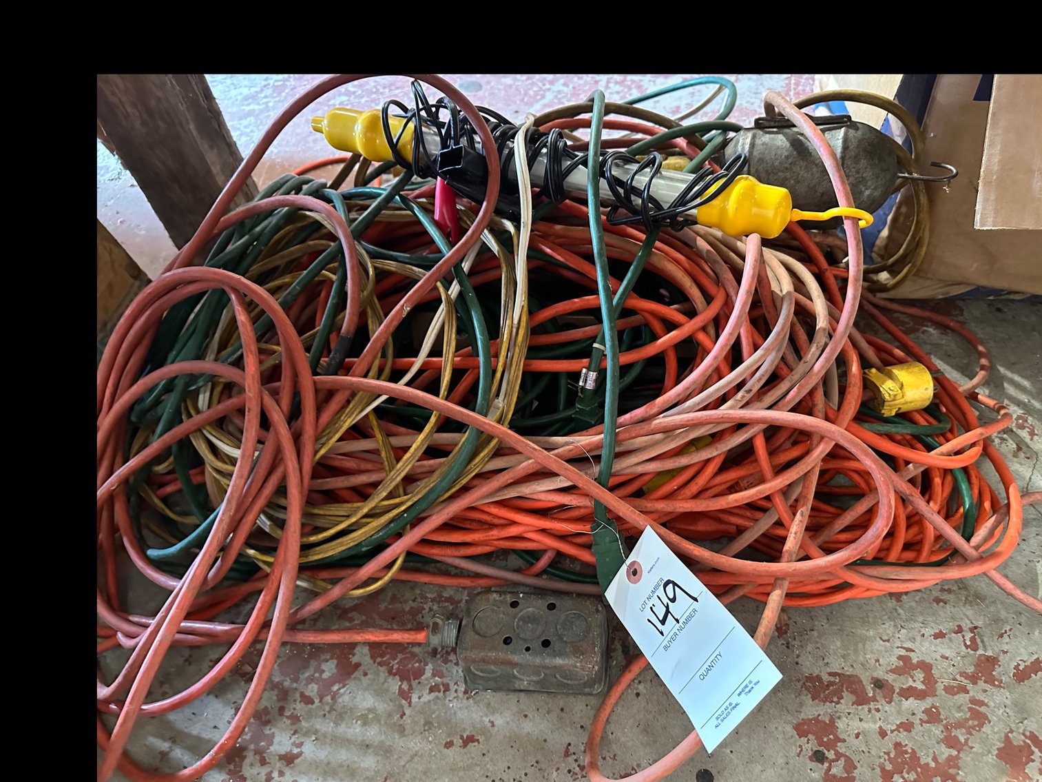 Image for Miscellaneous electrical extension cords