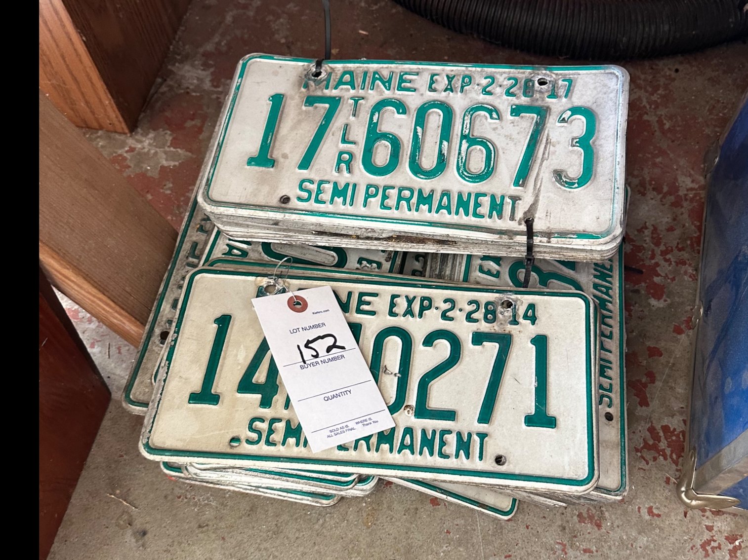 Image for Various license plates