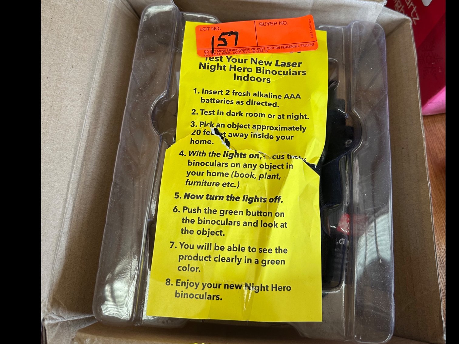 Image for Night hero binoculars