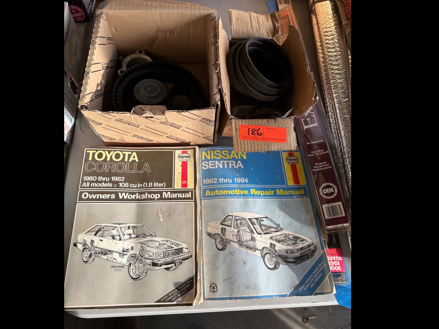 Image for Miscellaneous car parts