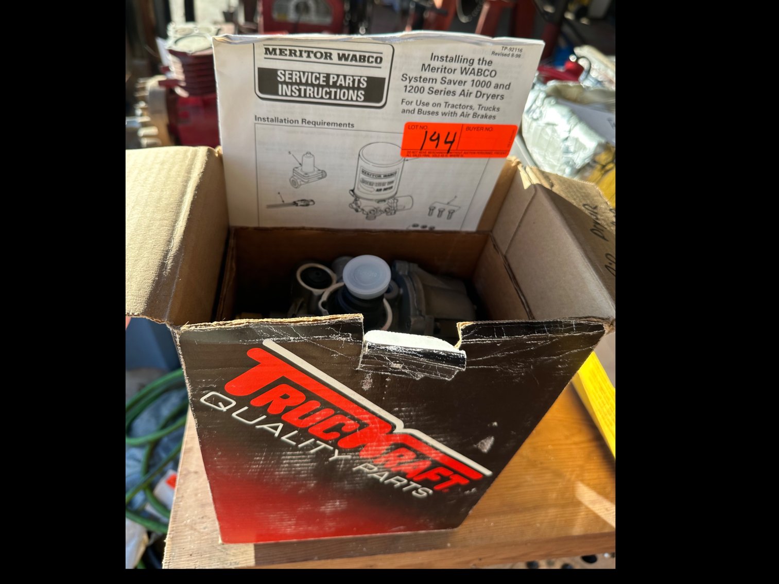 Image for Air dryer for a freightliner