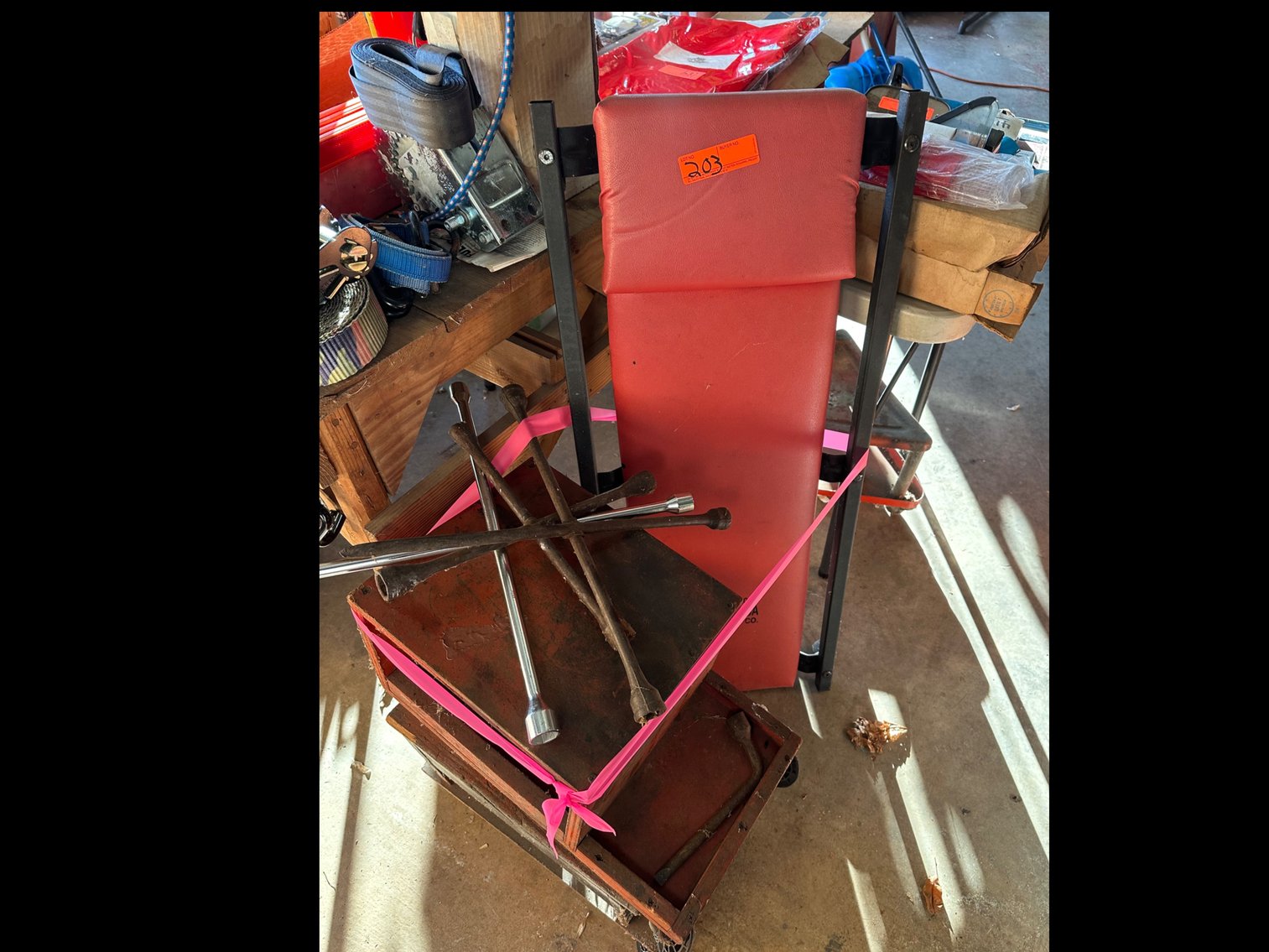 Image for Automotive, creeper and tire irons