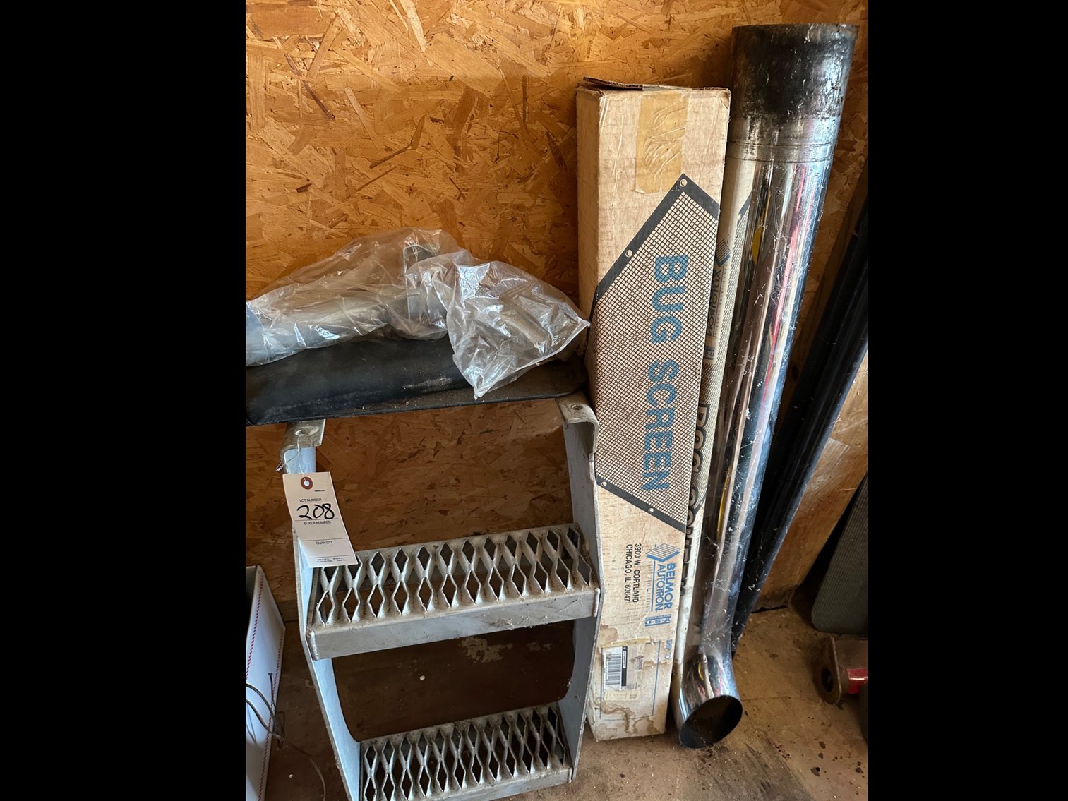 Image for Miscellaneous parts for a freightliner