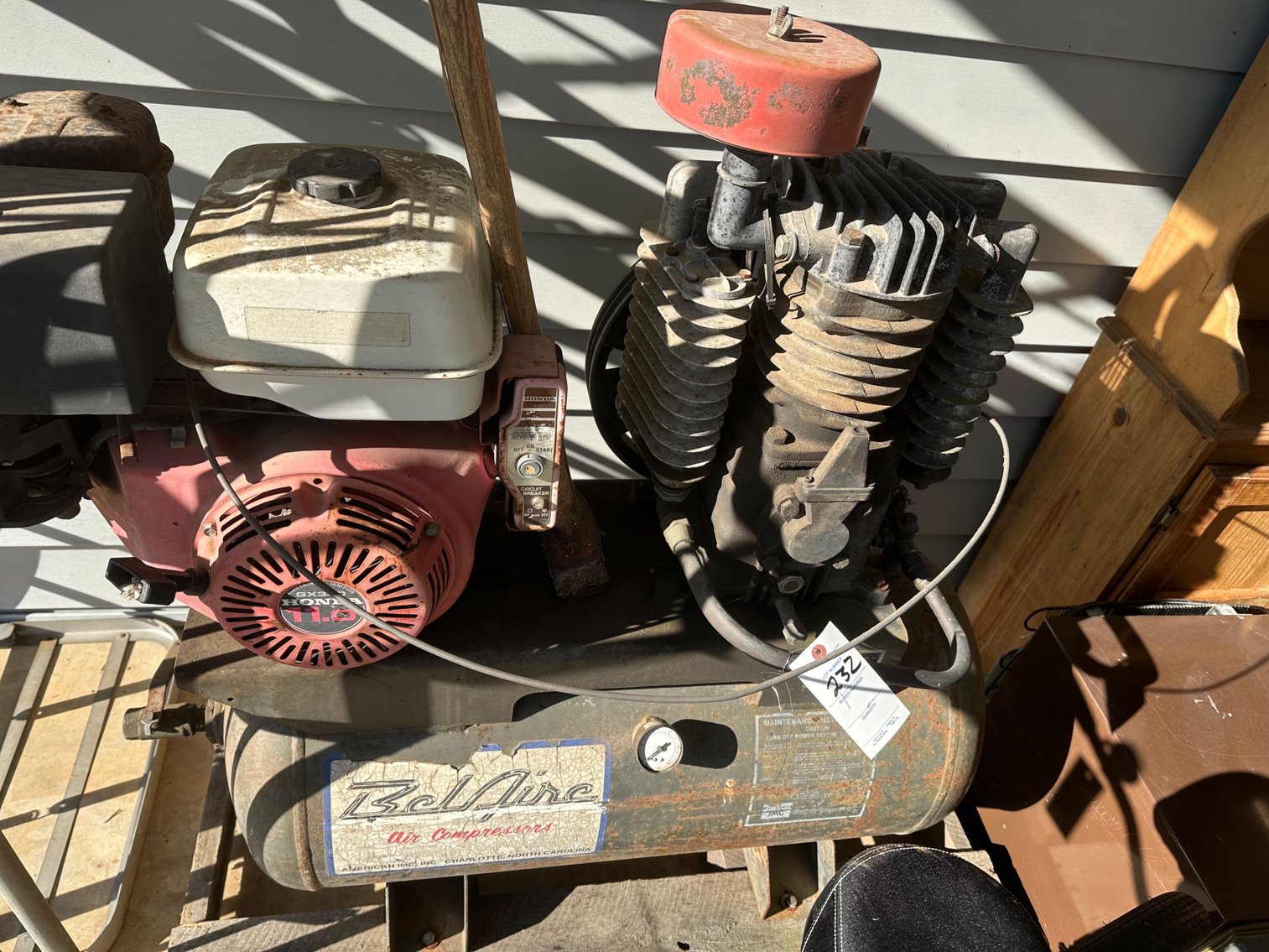 Image for Bel-Air air compressor