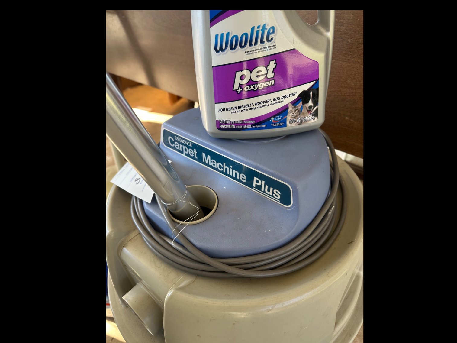 Image for Carpet cleaning equipment, Bissell carpet cleaner