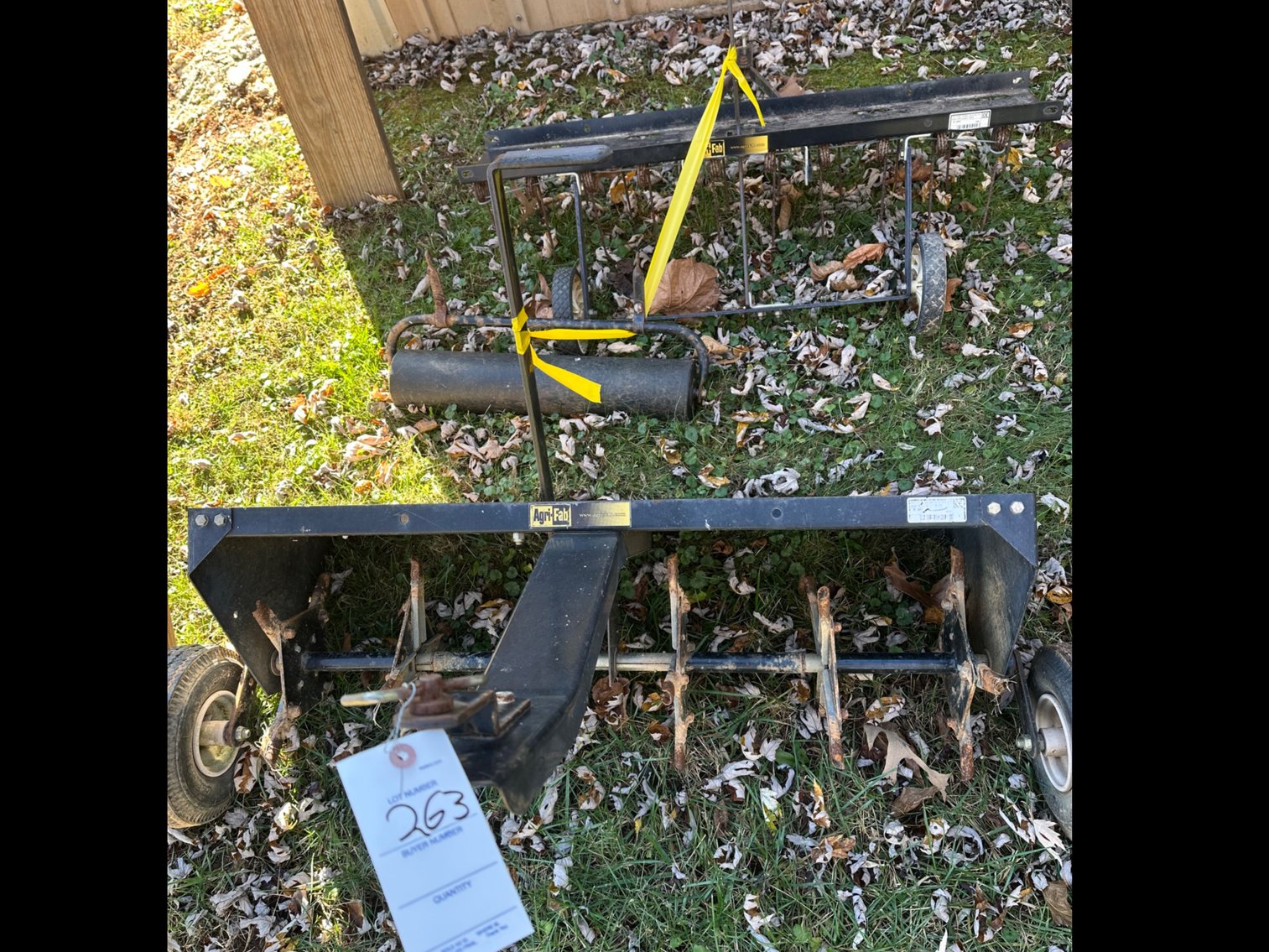 Image for Yard aerator, roller ,detacher