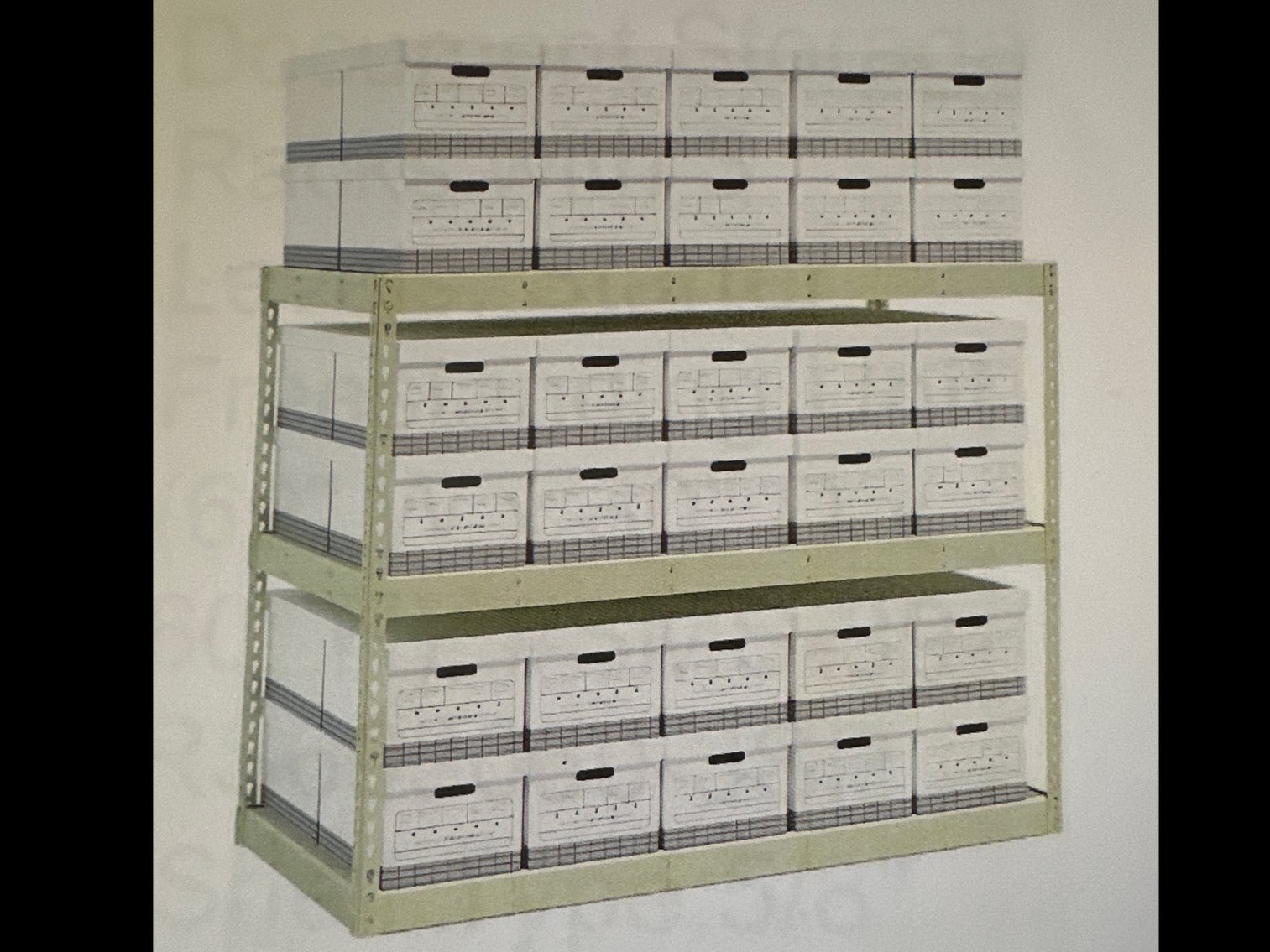 Image for New shelving system